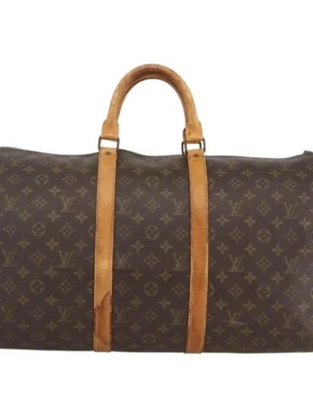 LOUIS VUITTON Monogram Keepall 50 Boston Bag Vintage M41426 LV Auth 127100